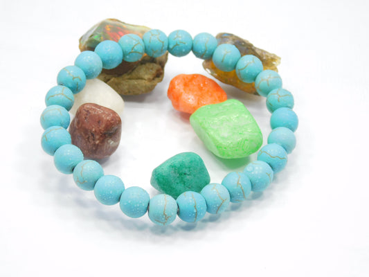 Stone Turquoise Bracelet