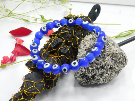 **Evil Eye Buddha Bracelet: A Symbol of Protection and Peace**